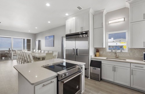 Fort Morgan House | Reserve now. Beautiful pool and ocean. Easy social distancing. Huge pool deck.