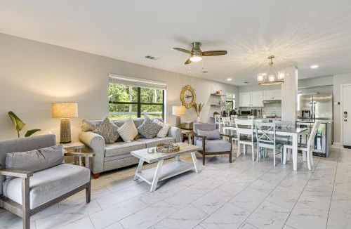 Mary Esther House | 10 Mi to Navarre Beach! Waterfront Rental w/Pool