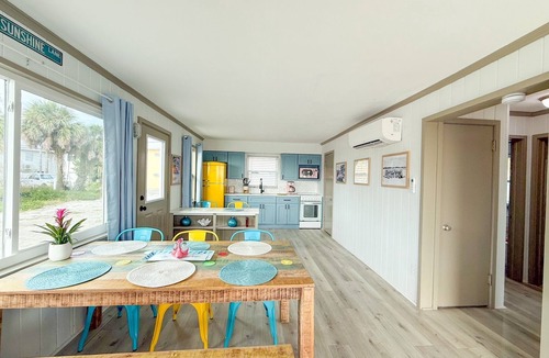 Treasure Island House | 1950s Retro Beach Bungalow directly on the Beach! Spectacular Views! Gulf-Blvd