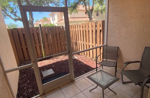 Iona Condo | 1st Floor Condo Close to Shopping, Minutes from the Beach! Gated Community