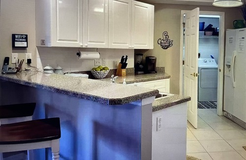 New Smyrna Beach Condo | 2026 lower rates:Oceanwalk bldg 2: 2 bd 2 bath Ocean view from balcony. Pet fee