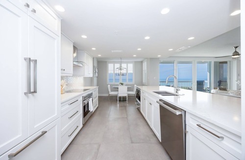 Pelican Bay Condo | 20th Floor 3BR Luxury Condo, Stunning Gulf Views, New Pool, Gym & Social Rooms
