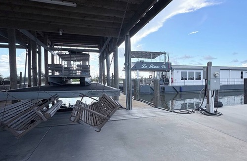 Chauvin Boat Rental | 3 BR 2 Bath - Waterfront Houseboat with Unforgettable Sunset Views- Cocodrie, LA
