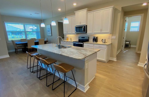 Deep Creek House | 4-bedroom house with 3 bathrooms, a 3-car garage, and plenty of open space.
