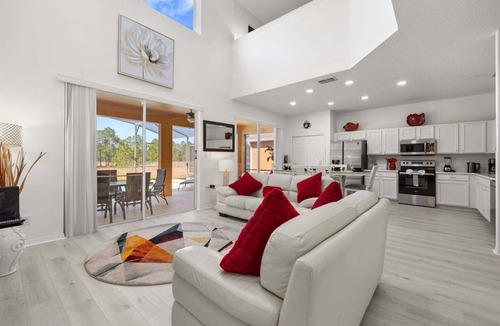 Watersong Villa | 483-Stunning 6-Bed Home w/Private Pool, Quiet Conservation View