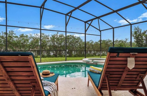 Regal Palms House | 5BR Villa+ Spa & Pool Oasis+GameRoom+Themed Rooms