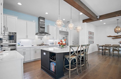 Santa Rosa Beach House | 6 Bikes & New 6-Seater Golf Cart, Blue Heron Haven Private Heated Pool!