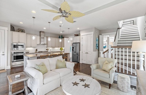 Santa Rosa Beach House | "7th Inning Stretch" NatureWalk at 30a with Bocce Court, Golf Cart and Bikes