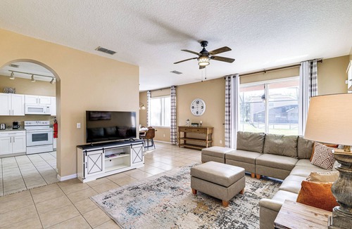 Sandy Ridge House | 9 Mi to Disney: Davenport Home w/Pool & Game Room