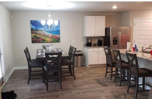 Foley House | A 4-bedroom, 2 bath home with pond view.