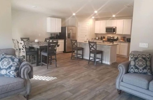 Foley House | A 4-bedroom, 2 bath home with pond view.