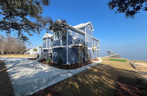 Northeast Pensacola House | A rare stretch private beach and endless horizon views.