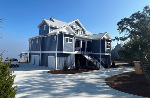 Northeast Pensacola House | A rare stretch private beach and endless horizon views.