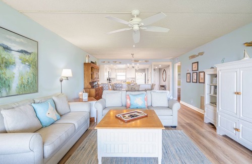 Fernandina Beach Condo | Atlantis on Amelia Oceanfront Condo with Private First Floor Patio