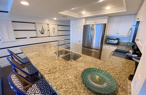 Punta Rassa Apartment | Bay View Tower 334: Enjoy fishing by day, and Beachfront views for Sunset