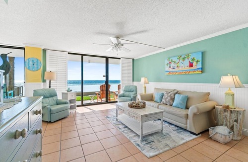Gulf Lagoon Beach Condo | BEACH Front Condo! Stay right on the Sand! PW107