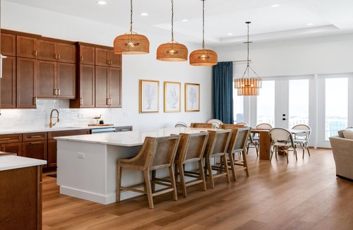 Palm Coast House | Beachfront 5-King Beds, Elevator, Pool, Spa, Massage Chair, & Private Boardwalk