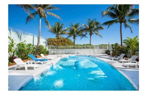 South of Fifth Apartment | Beachfront Art Deco District includes Free Beach Lounges and Pool