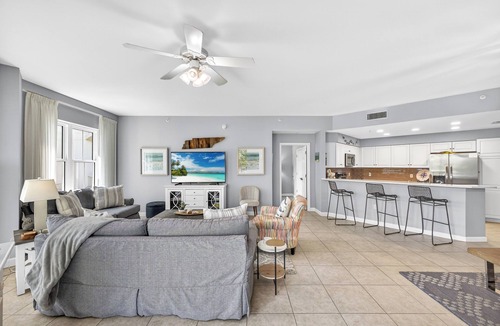 Santa Rosa Beach Condo | BEACHFRONT BUILDING l PRIVATE BEACH l FREE SEASONAL BEACH SETUP
