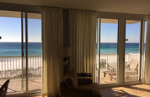 Fort Walton Beach Condo | Beautiful Beach Front Condo, Double Balcony, End Unit #403