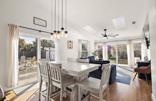 Port Orange House | Beautiful summer open concept house that feels like home away from home, exceptionally clean with a great outdoor space and fire pit!