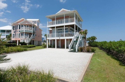 Orange Beach House | Bella Vista | Gorgeous OBA Beach Home! Pool, Grills, Tennis, 500' Beach!