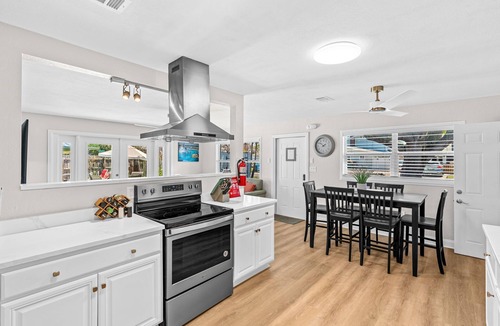 Port Canaveral House | Blastoff Beach House w HUGE Pool, Putting Green.And More! 4 Blocks to Beach.
