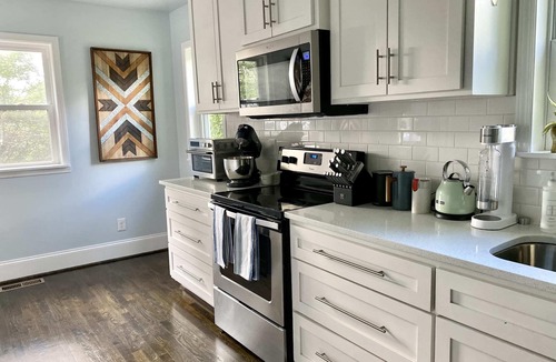 Forest Park House | Blue Door: Walk to Avondale, Dog-Friendly w Yard