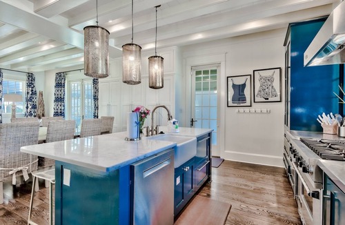 Rosemary Beach House | Blue Heron Cottage & Carriage House— Luxurious beachy elegance at its best