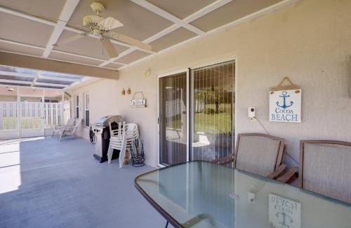 Titusville House | Bright Titusville Retreat w/Lanai - WFH Friendly!