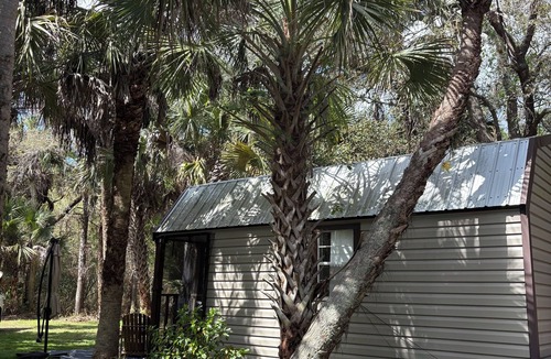 Port Canaveral Cabin | CABIN! 1 Private CABIN on 1 Private ACRE of Florida Land. Glamping off-the-grid!