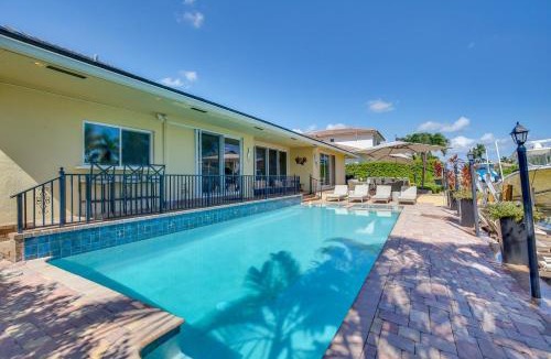 Lighthouse Point House | Canal Access & Pool: Lighthouse Point Getaway!