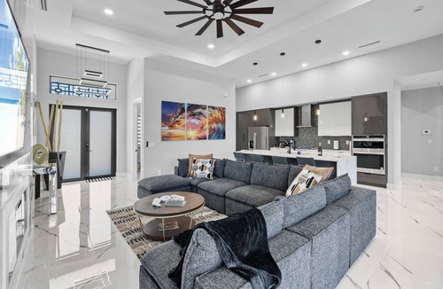 Burnt Store House | Cape Coral Heated Pool Home Sleeps 10 Game Room & Family Friendly