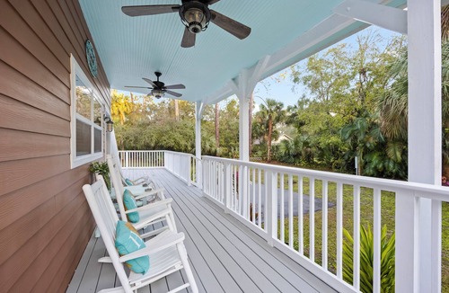 Cocoa House | Cedar Cabin on over an acre of tropical paradise