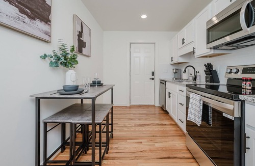 Civil Rights Historic District Condo | Central Suite C - 2 Bedrooms/King Bed/Parking