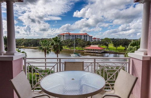 Palm Coast Condo | Channelside Calm | Top-Floor Intracoastal Views with Resort Access