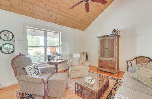 Lawley House | Charming Lawley Cottage Deck, Fire Pit and Yard!