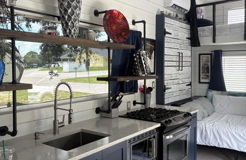 Clermont Villa | Clermont Tiny Home: Main Floor Queen, Lofts & No Pet Fees