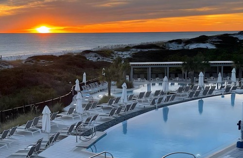 Beach District Condo | Closest Condo to Beach Club, Partial Gulf Views
