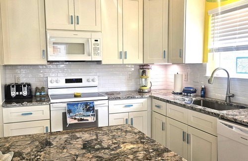 Villa Primera House | Completely renovated house. Lots of fun bright colors & right by the beach!