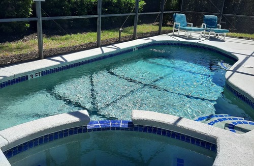 Calabay Parc House | Cozy 3Be/2Ba Home, Heated Pool/Spa, near Orlando-Disney, Universal, Golf Course.
