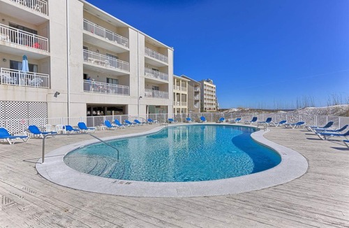 Orange Beach Condo | Cozy Beach Condo with Private Beach, heated pool, High Speed WiFi, and More.