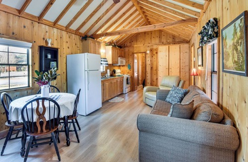 Dillard Cottage | Cozy Dillard Cabin w/Mountain Views & Pool Access