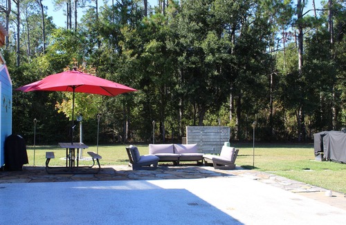 Foley House | Creekside RV Resort Lot for rent in Foley, AL + furnished pavilion.
