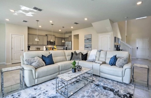 Loughman Villa | Davenport/Orlando Vacation House, Game Room, Water Park Access, Heated Pool.
