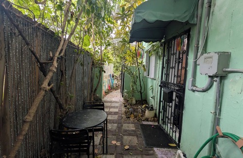 Liberty City Apartment | Disco Art Motel: Miami Stay studio with AC in friendly Allapattah neighborhood