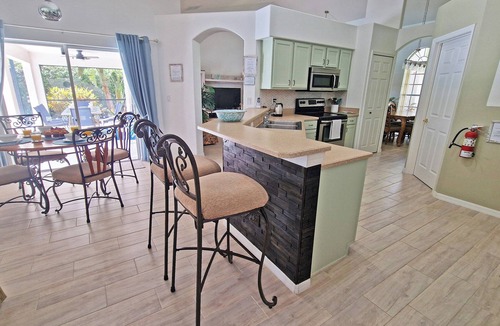 Orange Tree Villa | Disney Area Pool Home with Hot Tub & Game Room