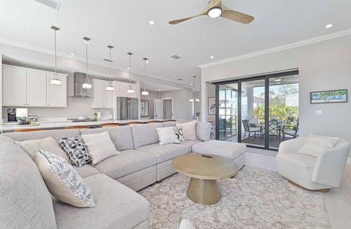 Bonita Shores House | Dockside Dream at Bonita Beach - Pool Home with Private Dock and Gulf Access