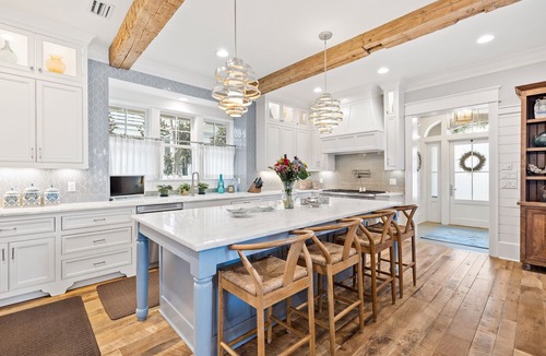 WaterSound Beach House | Elegant Getaway with Pool and Golf Cart