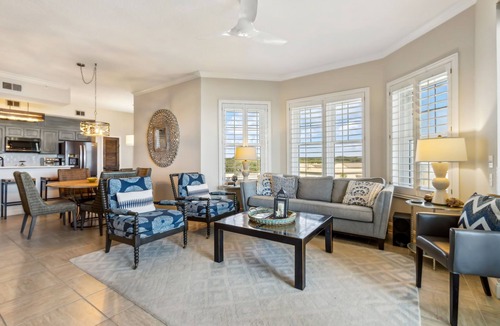 Amelia City Condo | Experience oceanfront luxury at 21 Ocean Place, a spacious 3-bedroom condo in Fernandina Beach.